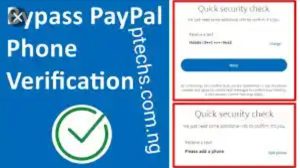How To Bypass PayPal Phone Verification , How To Bypass PayPal Security Check
