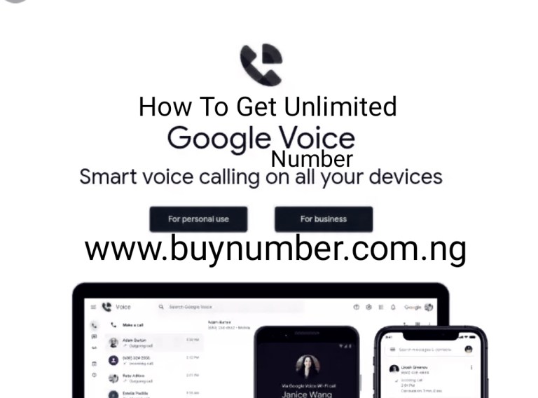 How To Get Unlimited Google Voice Numbers