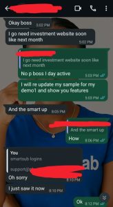 Bitcoin investment website sample