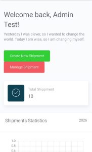 Consignment website tracking code
